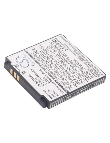 Battery for Sharp SH5010C, SH5018C, SH5020C 3.7V, 600mAh - 2.22Wh