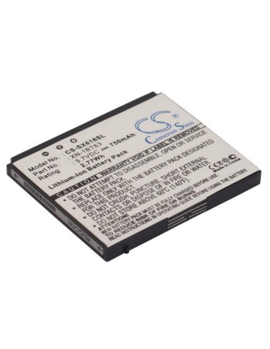 Battery for Sharp SH6110, SH6110C, SH6118 3.7V, 750mAh - 2.78Wh