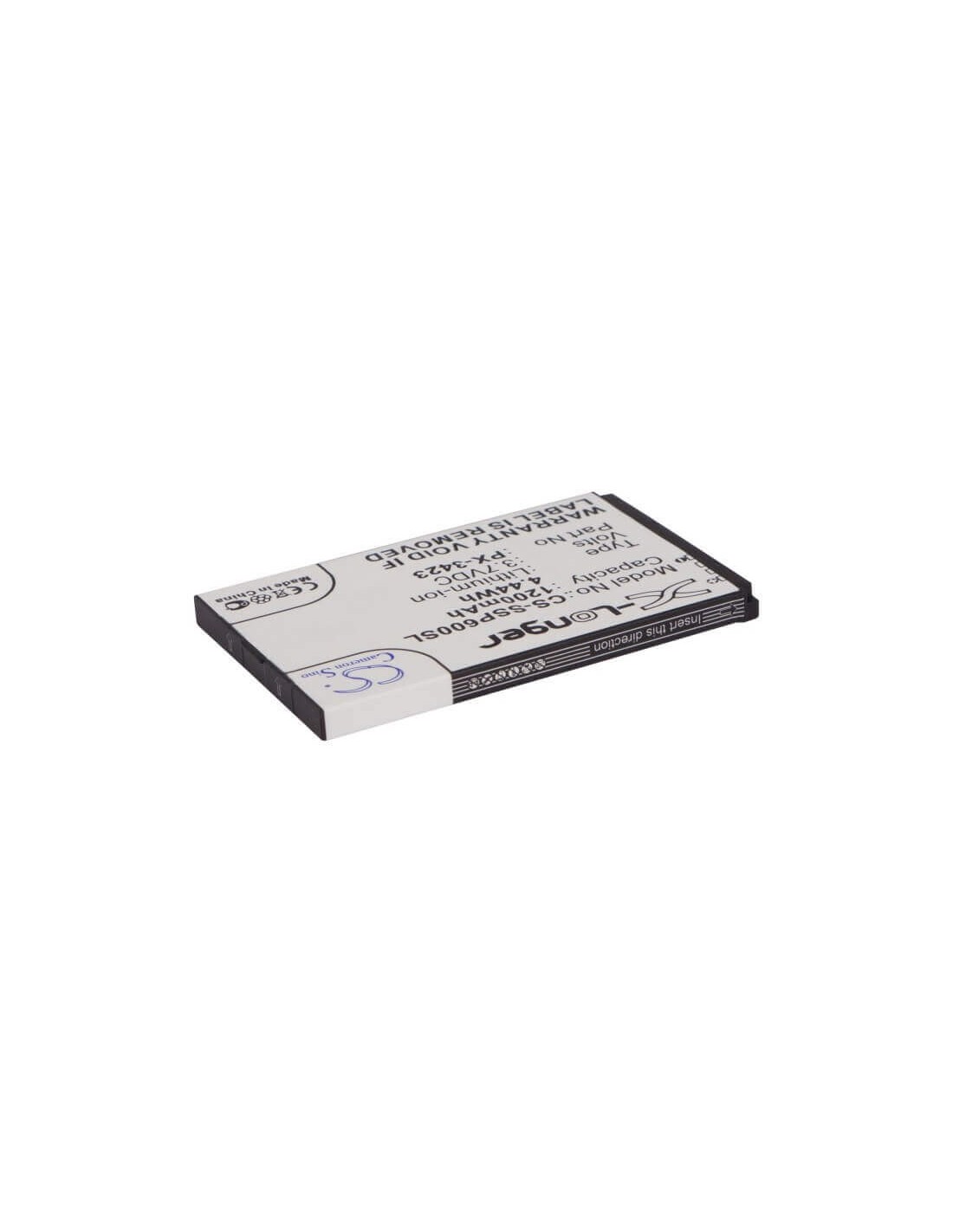 Battery for Simvalley SP-40, SP-60 3.7V, 1200mAh - 4.44Wh