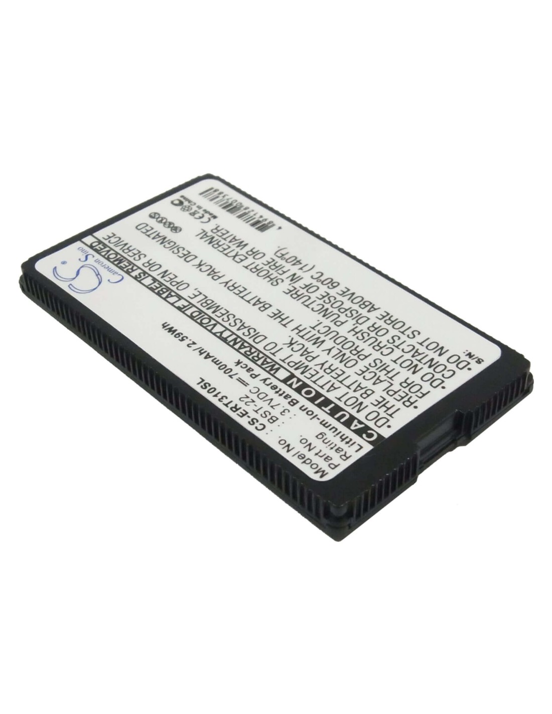 Battery for Sony Ericsson T300, T306, T310 3.7V, 700mAh - 2.59Wh