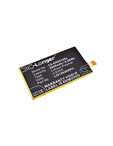 Battery for Sony Ericsson Xperia Z5 Compact, E5823, S50 3.8V, 2600mAh - 9.88Wh