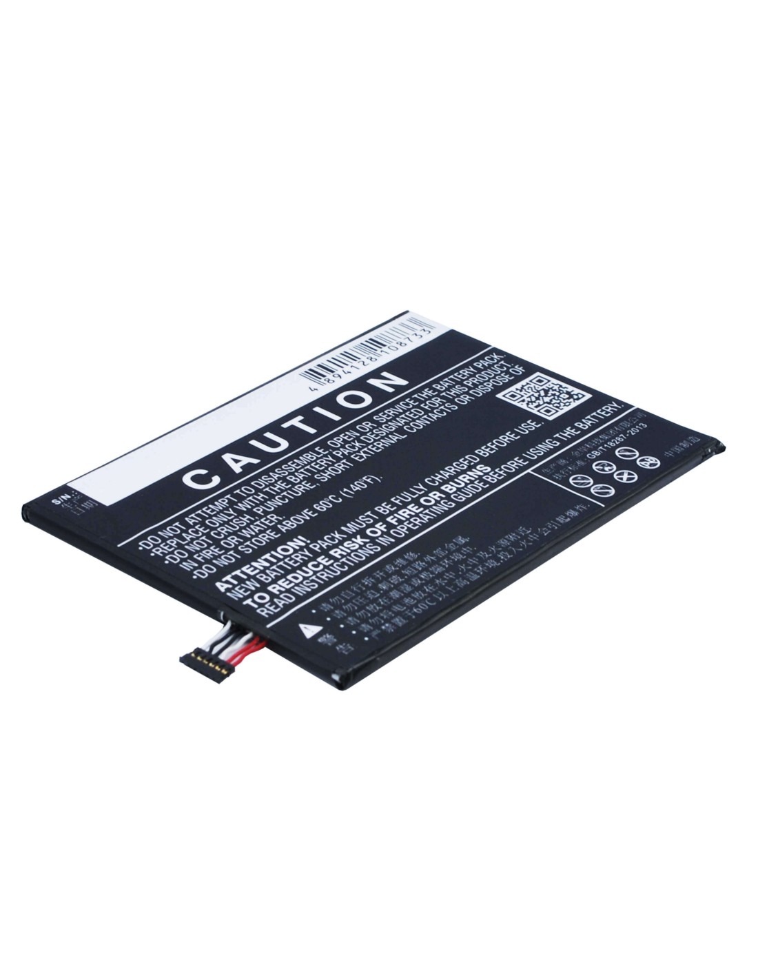 Battery for TCL M823, N1 Max 3.8V, 3500mAh - 13.30Wh