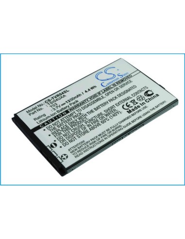 Battery for Toshiba Regza IS04, T-01C 3.7V, 1200mAh - 4.44Wh