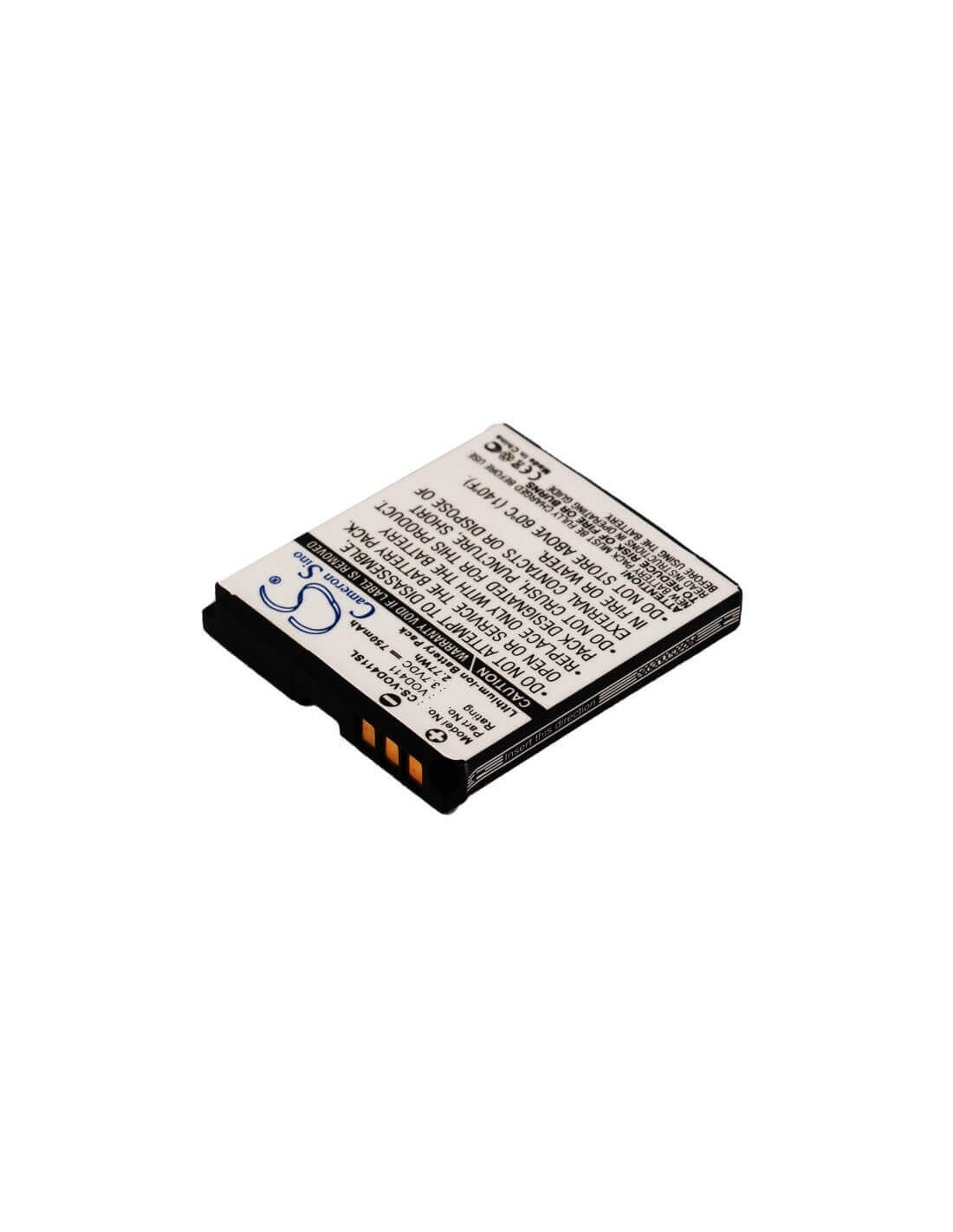 Battery for Vodafone 411, VF411 3.7V, 750mAh - 2.78Wh