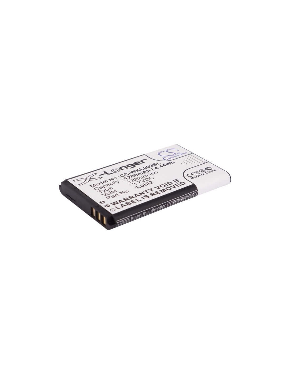 Battery for Aligator A290, A330, A350 3.7V, 1200mAh - 4.44Wh