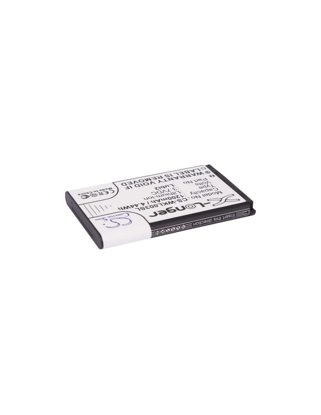 Battery for Aligator A290, A330, A350 3.7V, 1200mAh - 4.44Wh