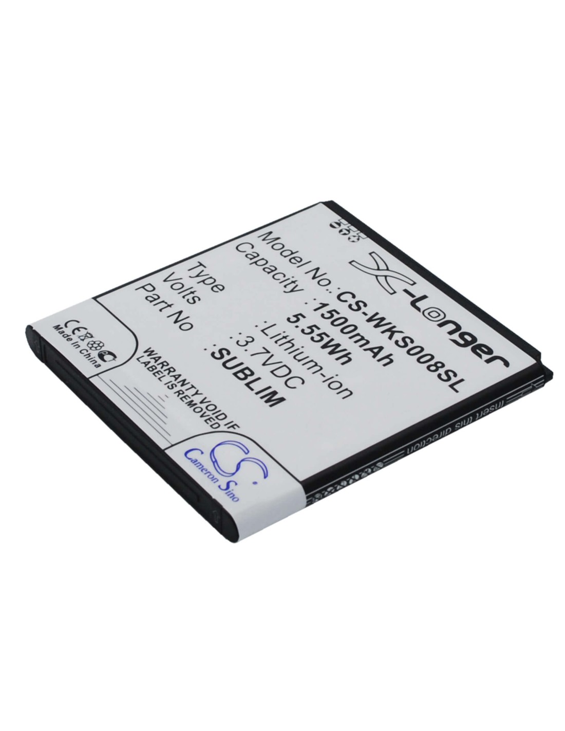 Battery for Fly IQ442 3.7V, 1500mAh - 5.55Wh