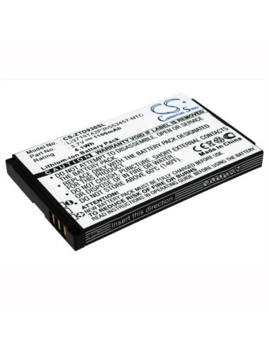 Battery for ZTE Chorus, D930 3.7V, 1100mAh - 4.07Wh