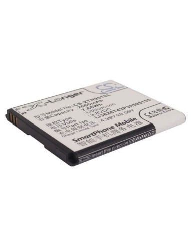 Battery for ZTE N9510, Warp 4G, Solar 3.8V, 2000mAh - 7.60Wh
