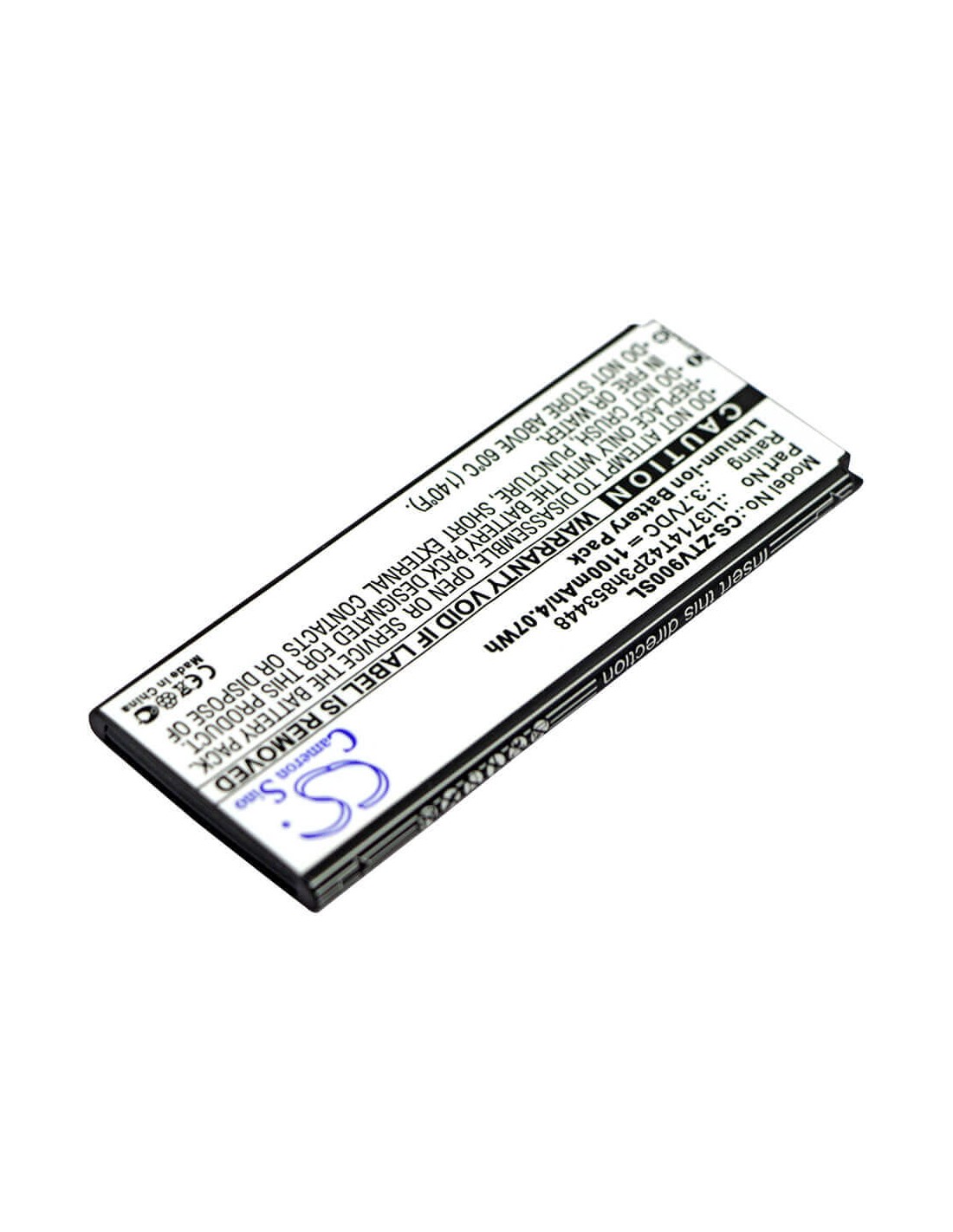 Battery for ZTE Skate, Skate G1315, G1315 3.7V, 1100mAh - 4.07Wh