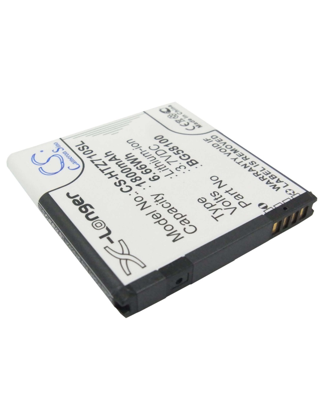 Battery for Google G14 3.7V, 1800mAh - 6.66Wh