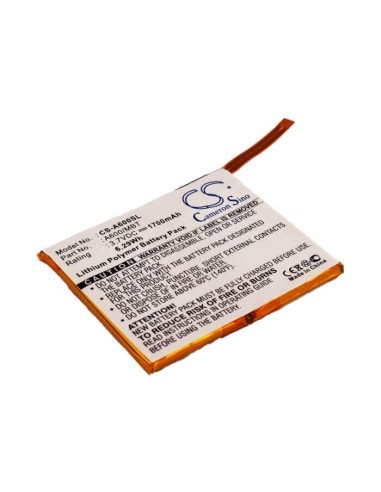 Battery for Asus Mypal A600, Mypal A600u 3.7V, 1700mAh - 6.29Wh