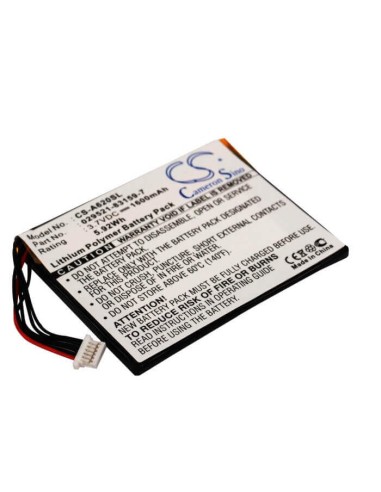 Battery for Asus Mypal A620, Mypal A620bt, Mypal A620g 3.7V, 1600mAh - 5.92Wh