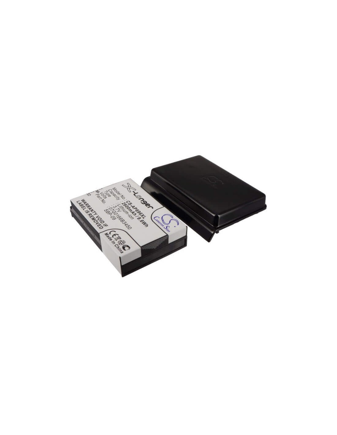Battery for Asus Mypal A686, Mypal A696, Mypal A626 3.7V, 2600mAh - 9.62Wh