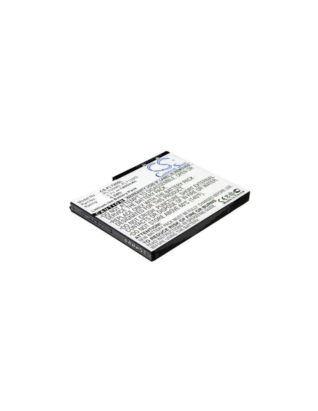 Battery for Fujitsu Loox 700, Loox 710, Loox 718 3.7V, 1400mAh - 5.18Wh