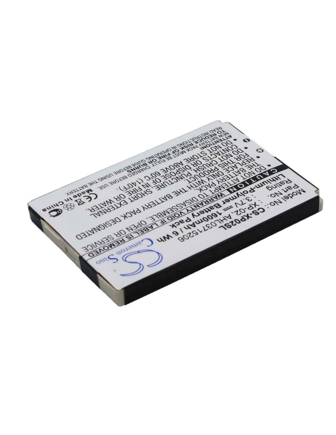 Battery for O2 Xda Atom, Xda Atom Pure, Xda Atom Exec 3.7V, 1600mAh - 5.92Wh
