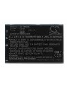 Battery for Creative Divi Cam 428 Portable Mp3 Player 3.7V, 1050mAh - 3.89Wh