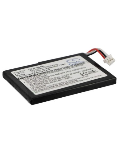 Battery for Apple Ipod 4th Generation 3.7V, 750mAh - 2.78Wh