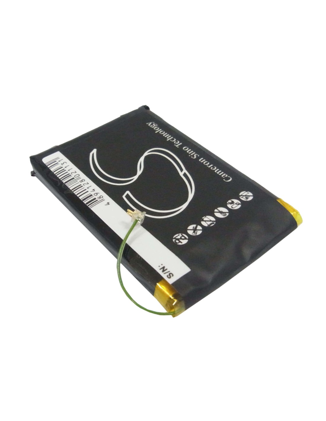 Battery for Iriver Clix Plus, U20, Rei-iriverclix2 3.7V, 950mAh - 3.52Wh