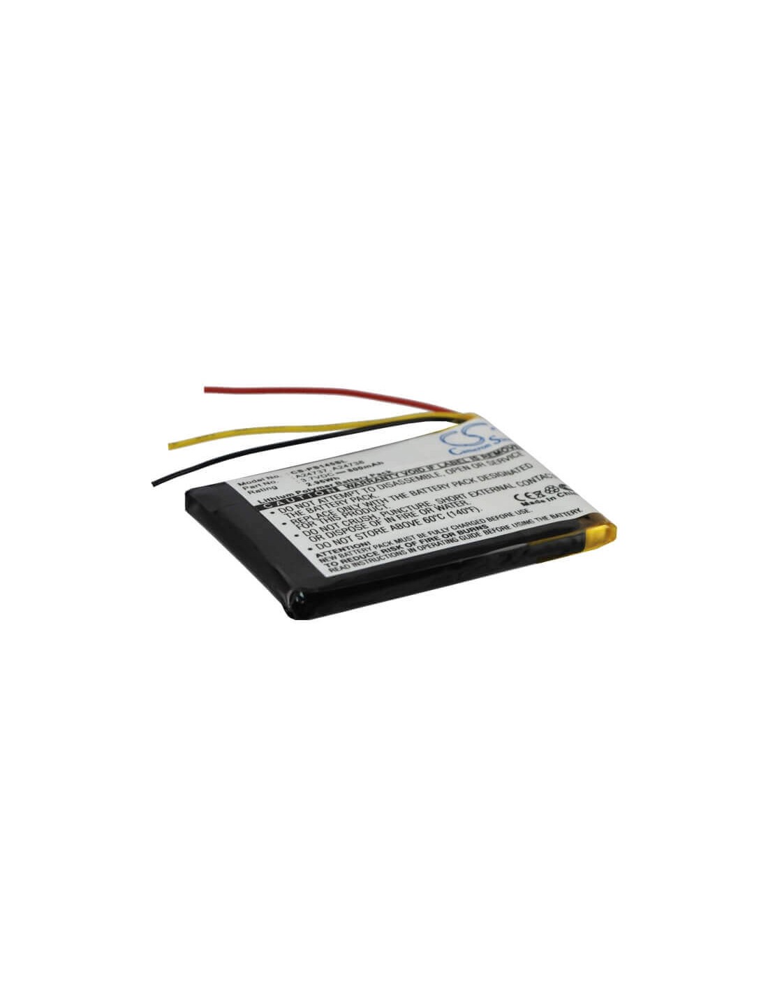 Replacement Battery for Philips GoGear SA6037 GoGear SA6044 GoGear SA6045 GoGear SA6087 GoGear SA6145 Philips 978733201021 