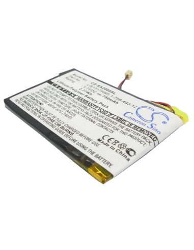 Battery for Sony Nw-a2000, Nw-hd3 3.7V, 750mAh - 2.78Wh