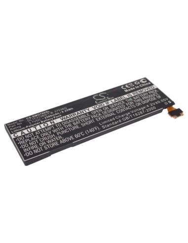 Battery for Samsung Galaxy Player 5.0, Yp-g70c/naw, Yp-g70cwy/xaa 3.7V, 2500mAh - 9.25Wh