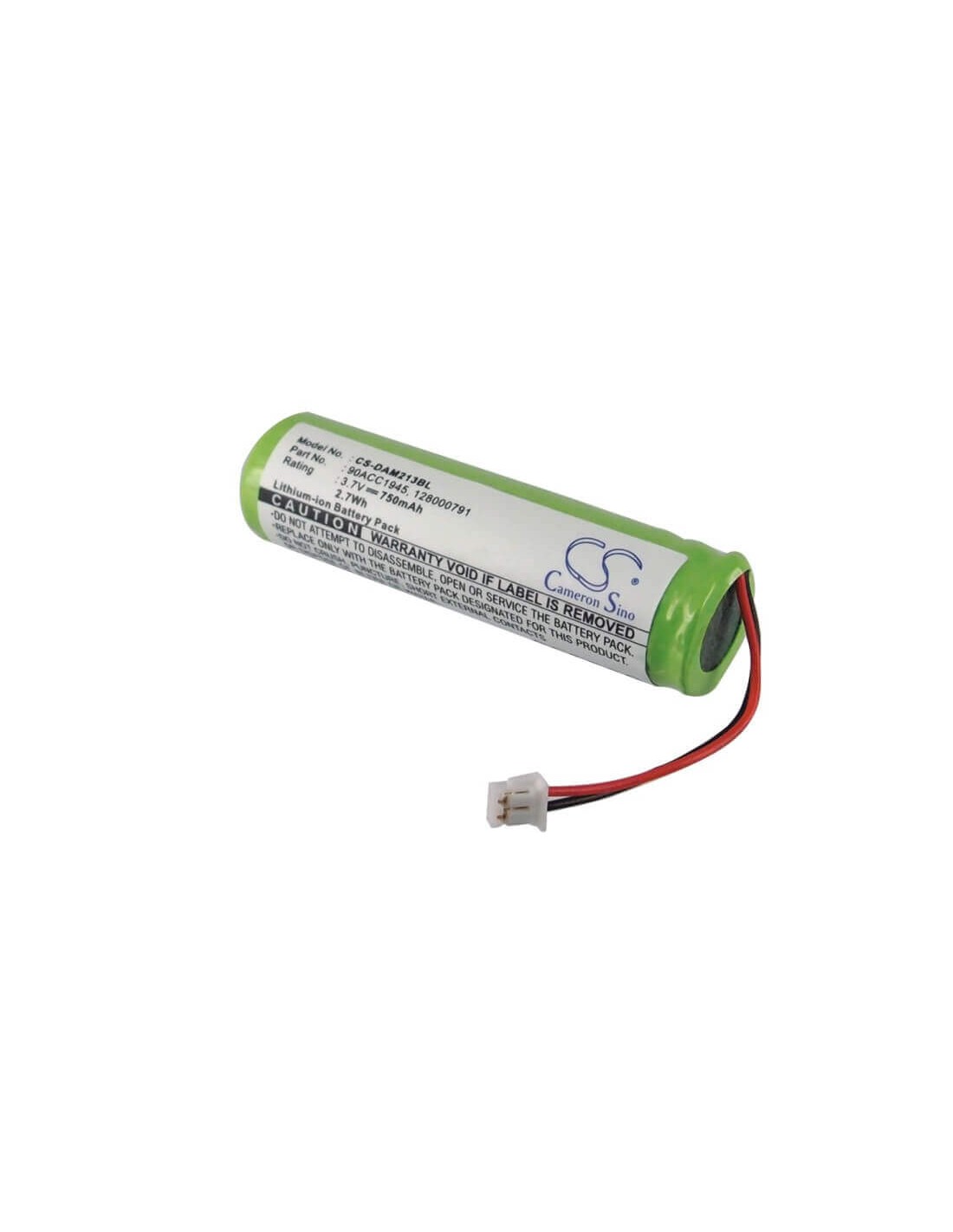 Battery for Datalogic Quickscan Mobile 2130, M2130, Qm2130 3.7V, 750mAh - 2.78Wh