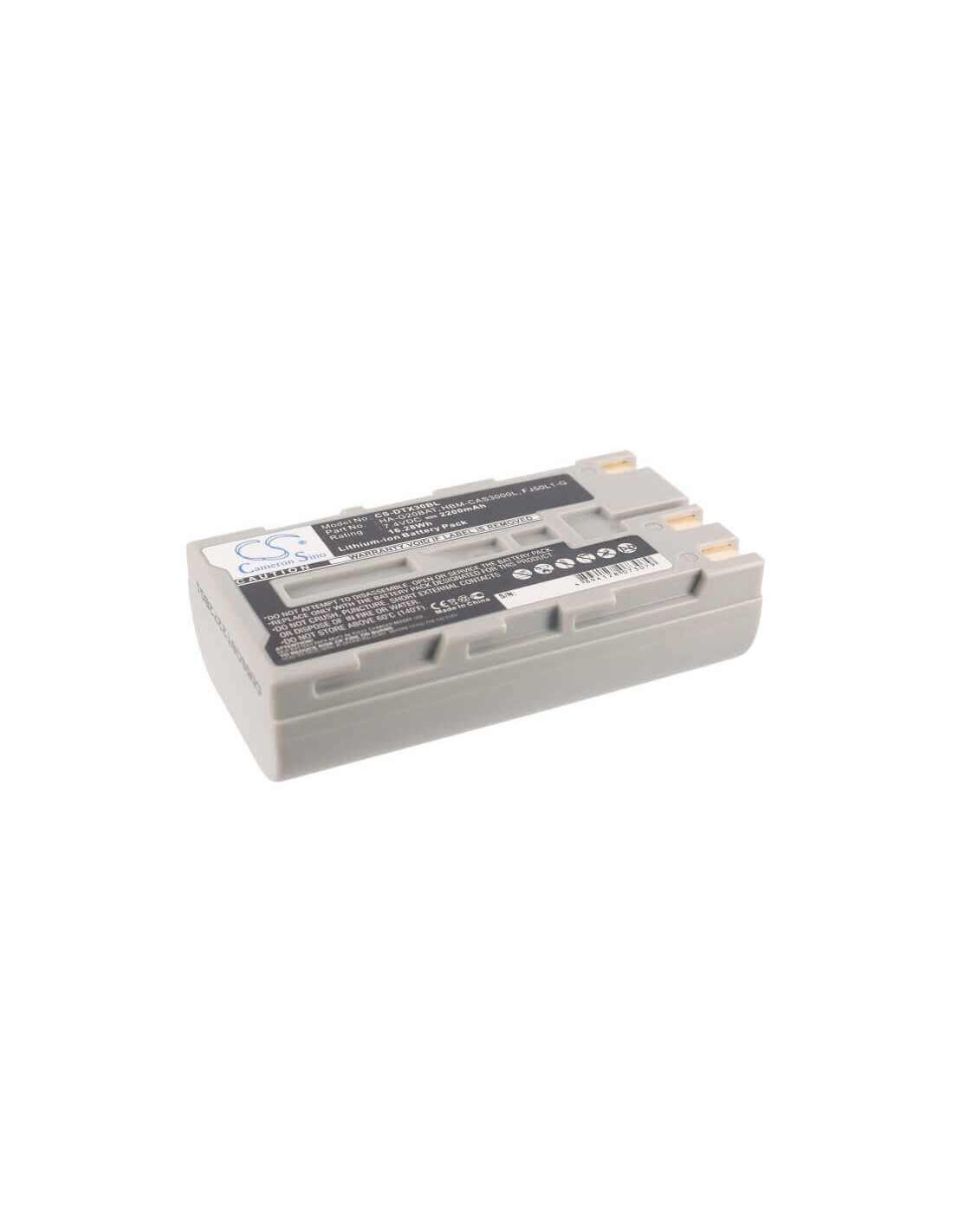 Battery for Casio Dt-x30, Dt-x30g 7.4V, 2200mAh - 16.28Wh