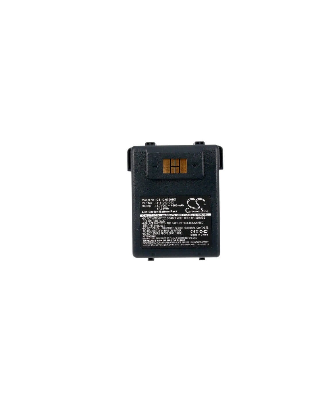 Battery for Intermec Cn70, Cn70e 3.7V, 4600mAh - 17.02Wh