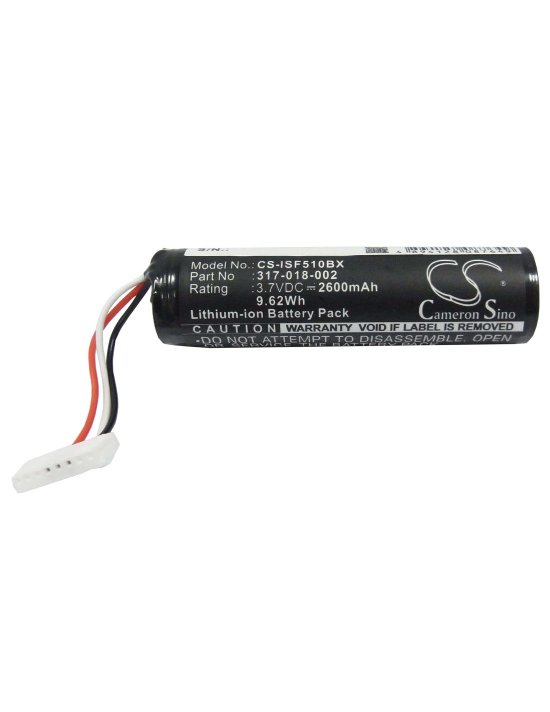 Battery for Honeywell In51l3-d, Sf51 3.7V, 2600mAh - 9.62Wh