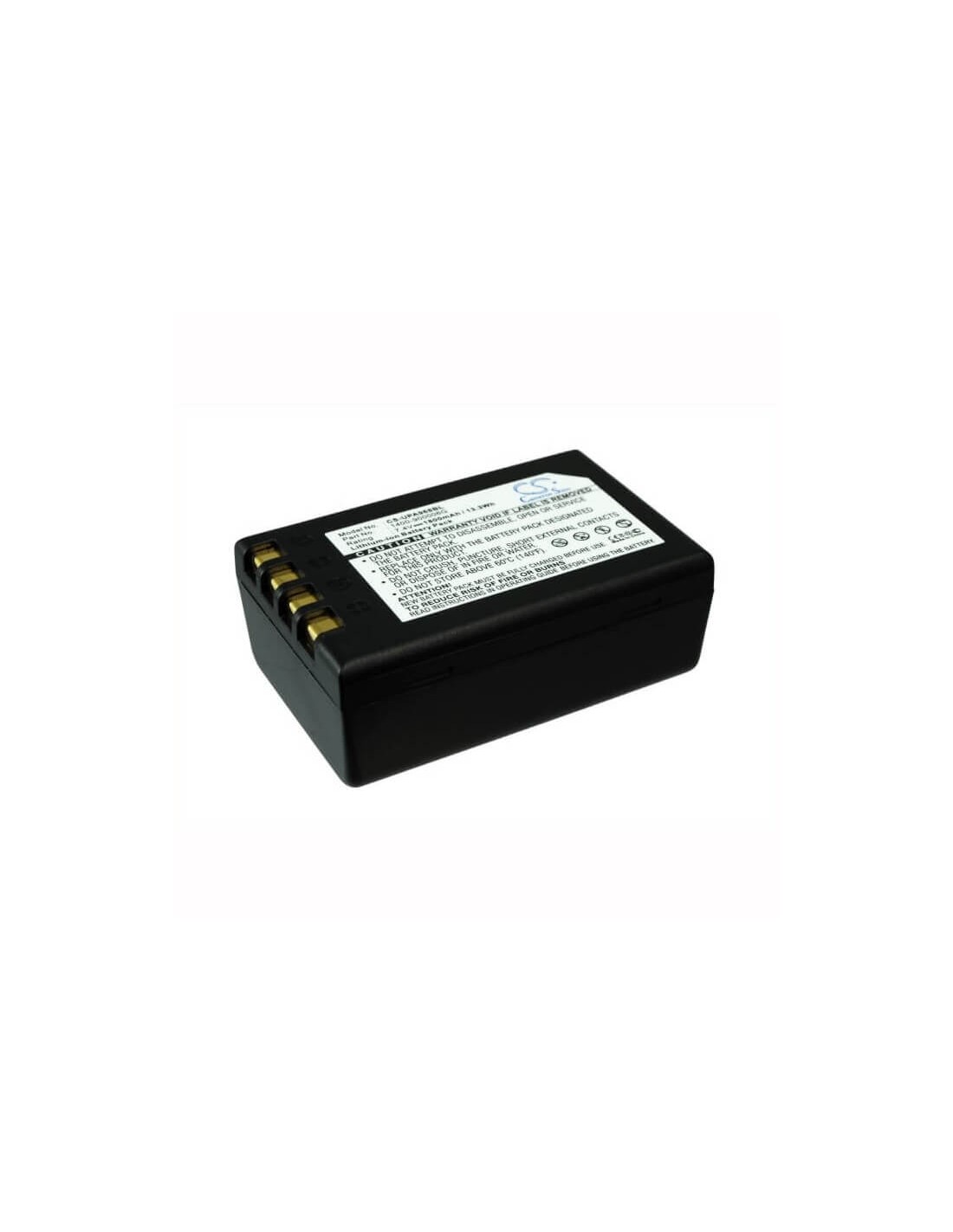 Battery for Unitech Pa968ii 7.4V, 1800mAh - 13.32Wh