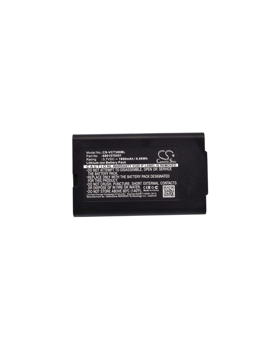 Battery for Vectron Mobilepro B30 3.7V, 1800mAh - 6.66Wh