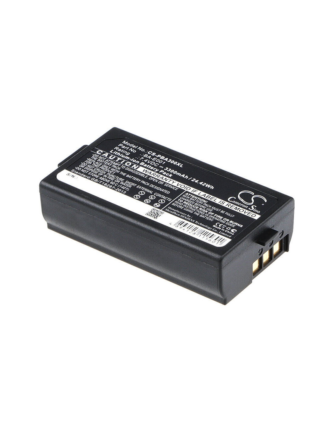 Battery for Brother Pt-e300, Pt-e500, Pt-e550w 7.4V, 3300mAh - 24.42Wh