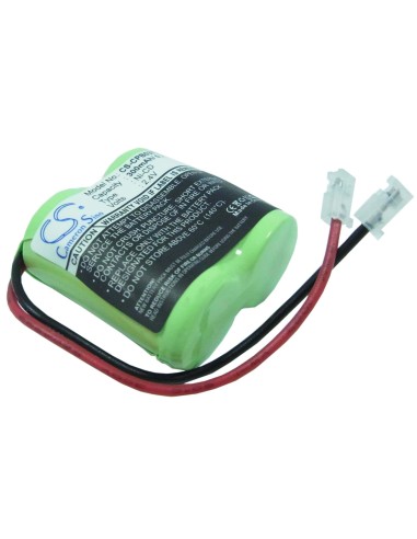 2.4V 2/3 AA Battery Pack 300mAh with Universal Connector