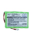 6.0V AA Battery Pack 2000mAh with connector