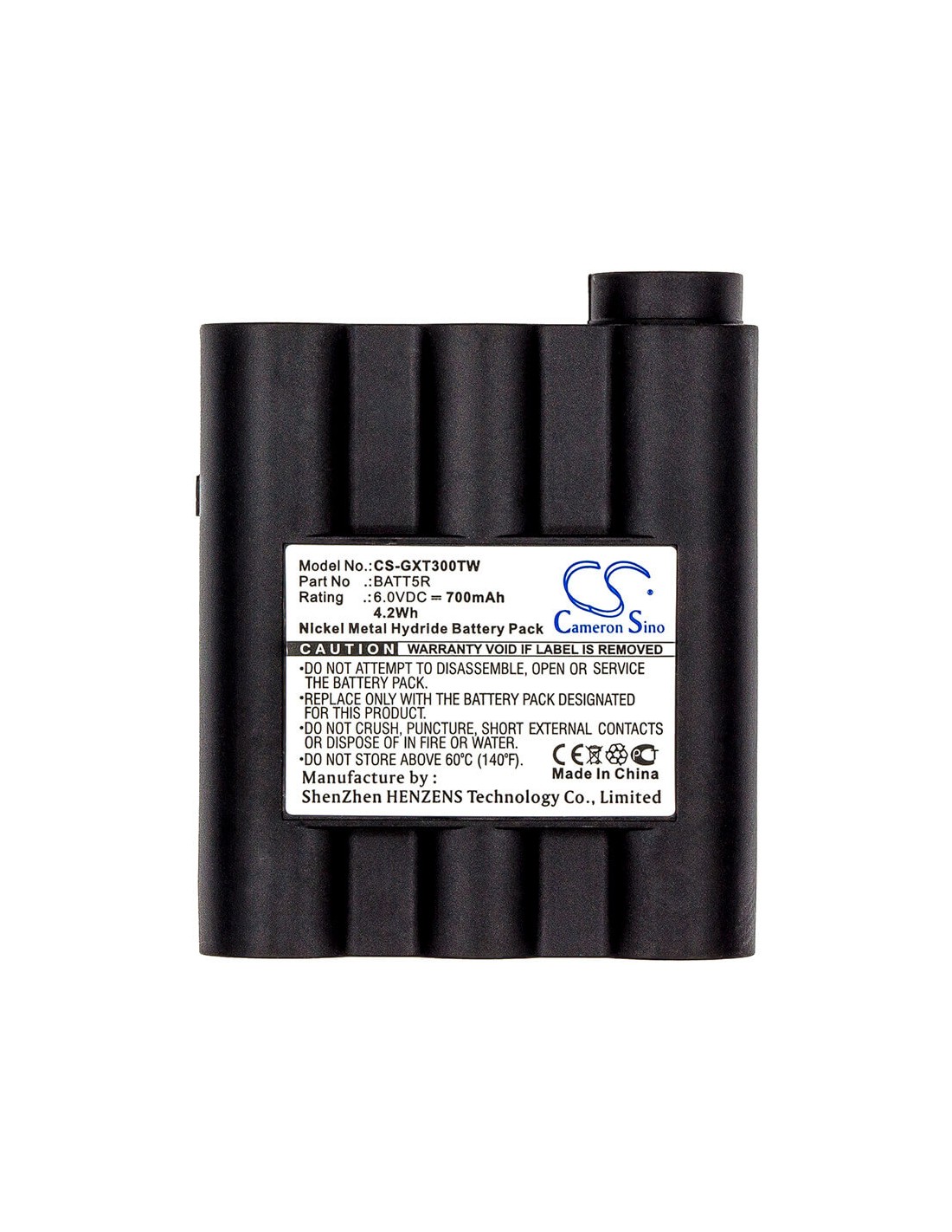 Battery for Alan G7 6.0V, 700mAh - 4.20Wh