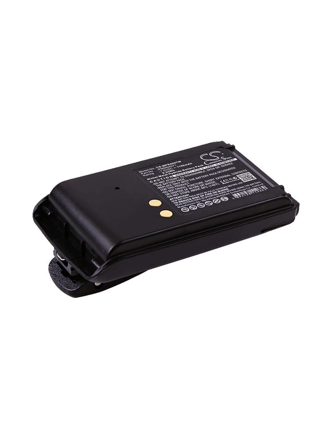 Battery for Motorola Mag One Bpr40, A8 7.5V, 1100mAh - 8.25Wh