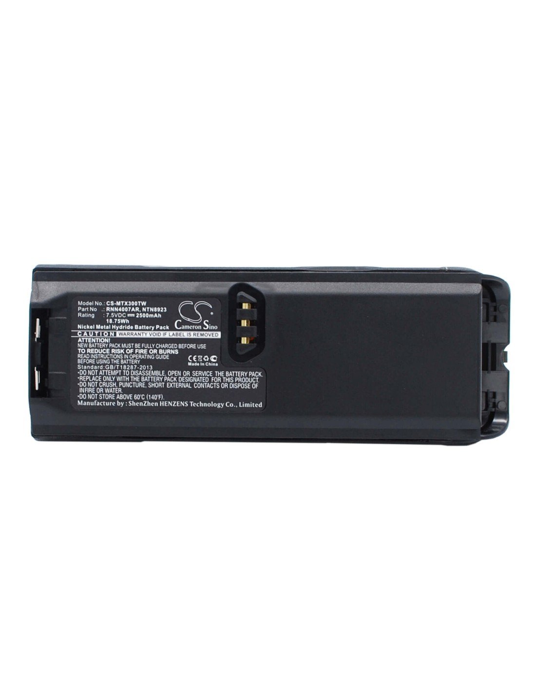 Battery for Motorola Xts3000, Xts3500, Xts5000 7.5V, 2500mAh - 18.75Wh