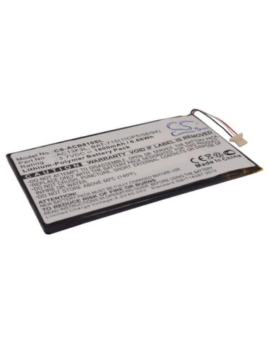 Battery for Acer B1-a71, Tab B1, Iconia B1-a71 3.7V, 1800mAh - 6.66Wh