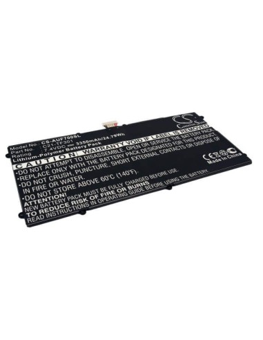 Battery for Asus Ee Pad Tf700, Tf700t, Transformer Tf700 7.4V, 3350mAh - 24.79Wh