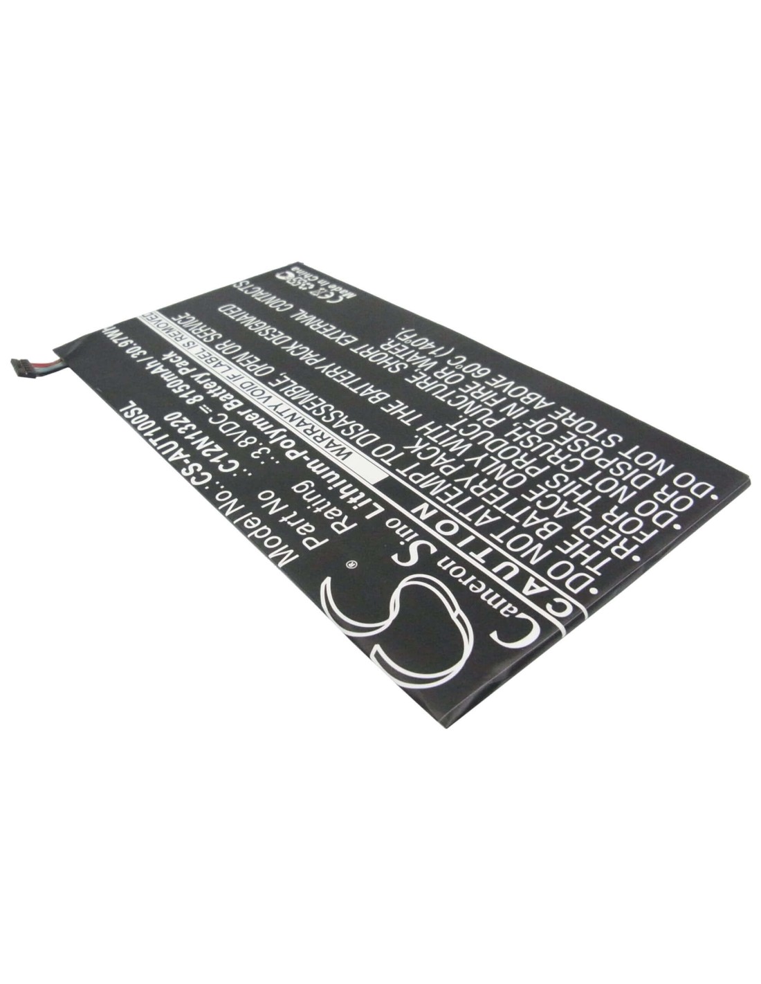 Battery for Asus Transformer Book T100, Transformer Book T100t, Transformer Book T100ta 3.8V, 8150mAh - 30.97Wh
