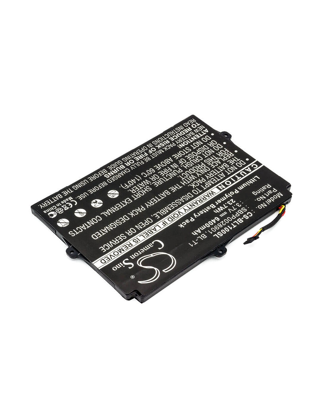 Battery for Lg Optimus Pad V900, Optimus Pad L-06c 3.7V, 6400mAh - 23.68Wh
