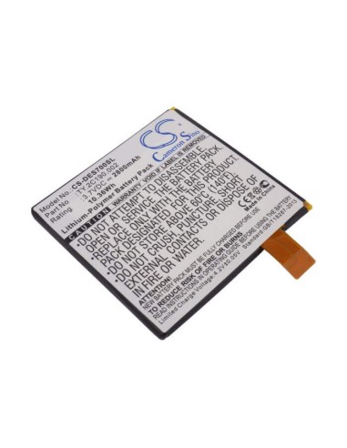 Battery for Dell Streak 7, Looking Glass, Opus One 3.7V, 2800mAh - 10.36Wh