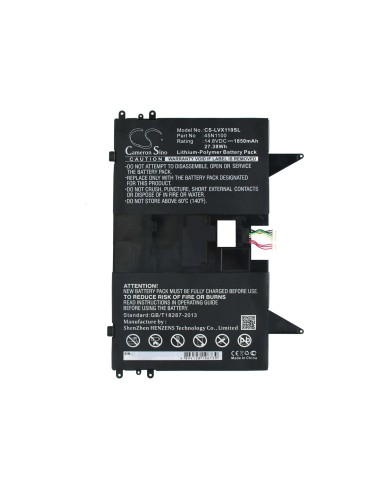 Battery for Lenovo Thinkpad X1 Helix Tablet Pc 14.8V, 1850mAh - 27.38Wh