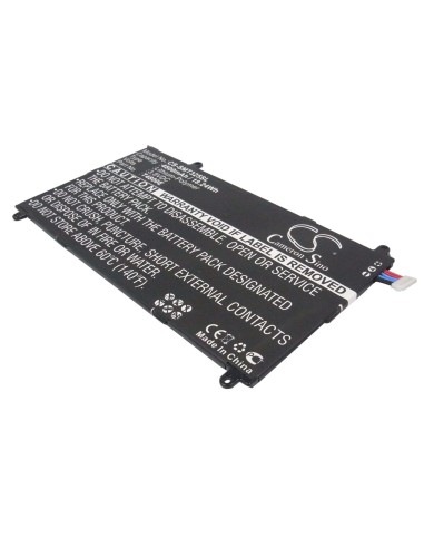 Battery for Samsung Sm-t325, Sm-t327a, SM-T320 3.8V, 4800mAh - 18.24Wh