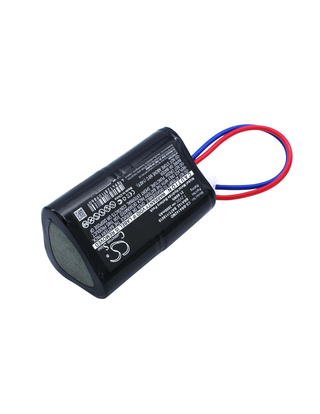 Battery for Braun Perfusor Ft91, Perfusor F, Perfusor Secura P 7.2V, 3000mAh - 21.60Wh
