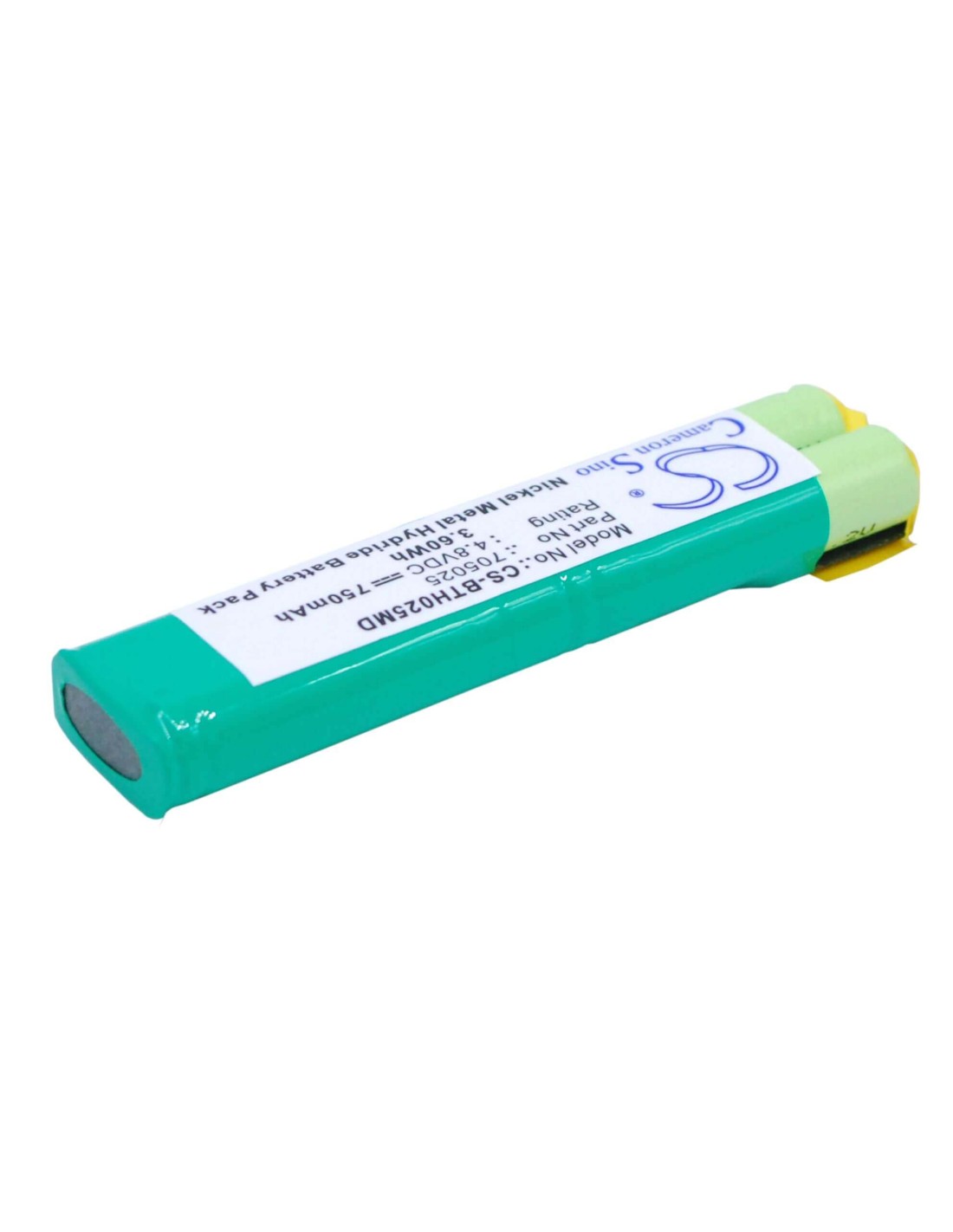Battery for Brandtech Handystep, Autorep E, Repeating Pipettor 4.8V, 750mAh - 3.60Wh