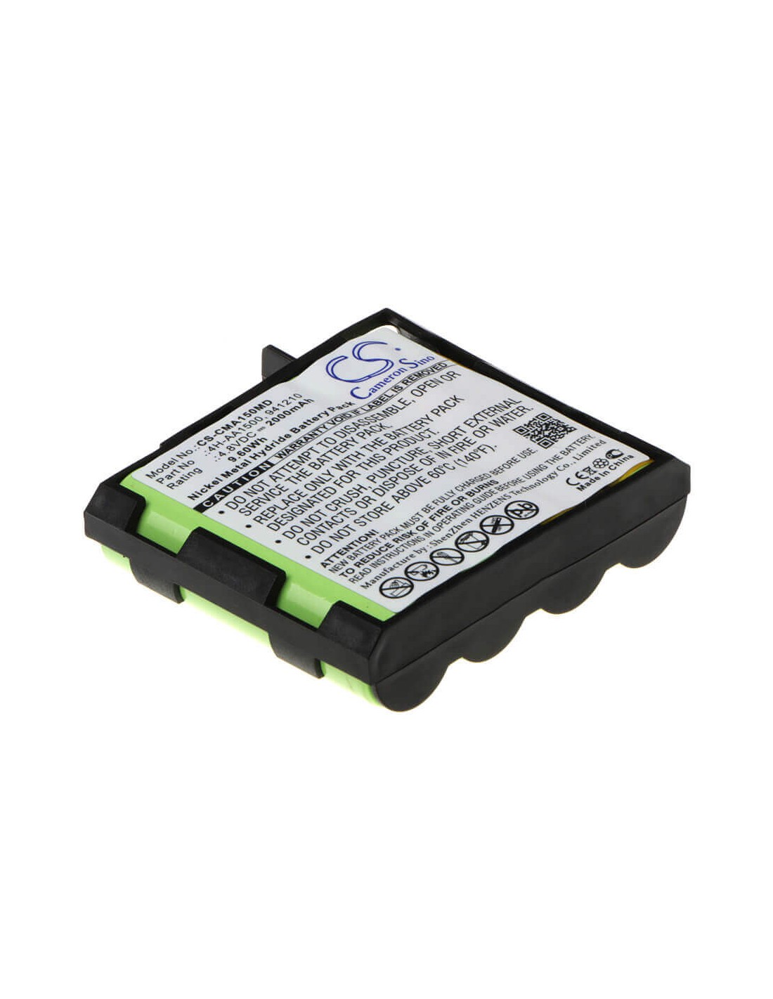 Battery for Compex Mi, Mi-sport, Mi-fitness 4.8V, 2000mAh - 9.60Wh