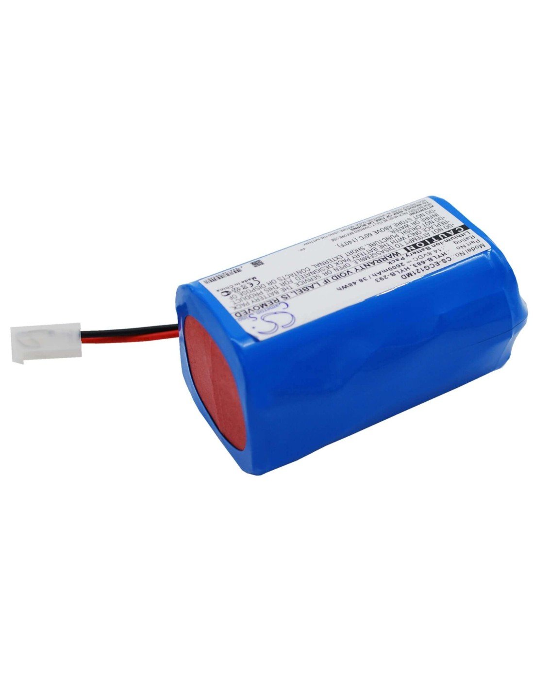 Battery for Biocare Ecg-1200, Ecg-1210 14.8V, 2600mAh - 38.48Wh