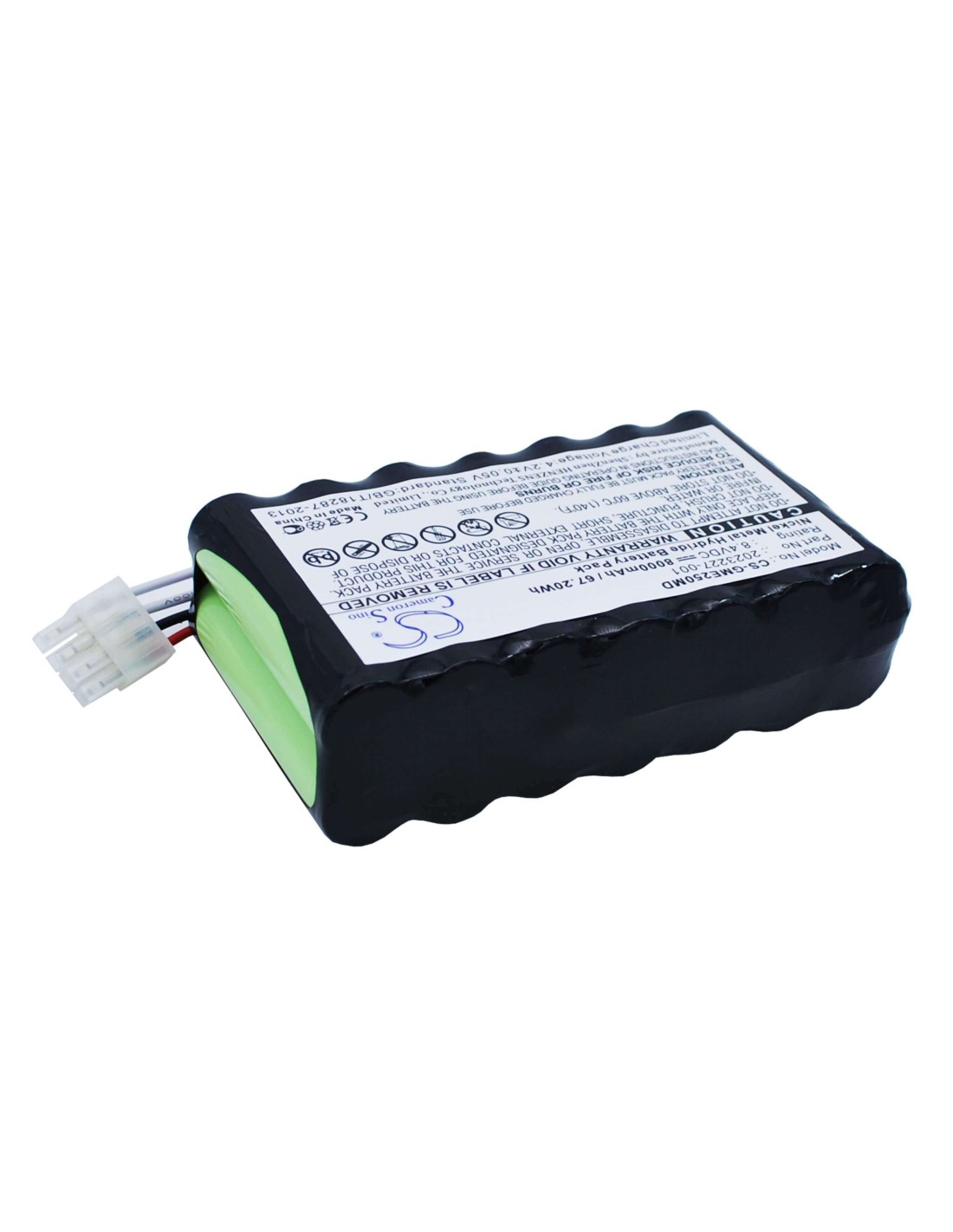 Battery for Ge Dash 2500 8.4V, 8000mAh - 67.20Wh